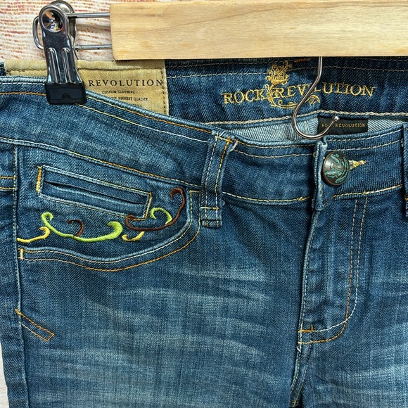 Women’s Rock Revolution jeans size 27 - Picture 2 of 9